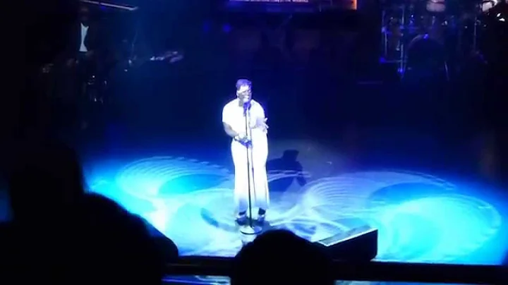 Nicky Parrish performs Whitney Houston at Apollo T...