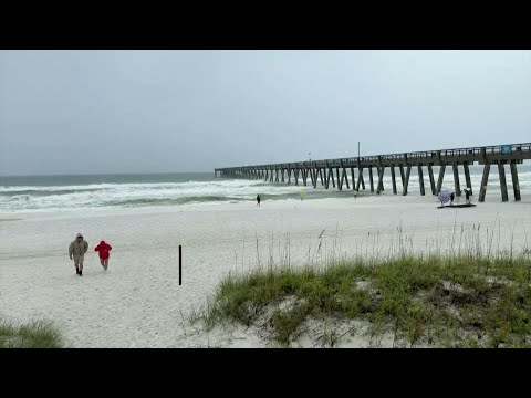 View of Florida coastline as Hurricane Isaias looms | AFP
