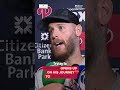 Zack Wheeler opens up on being the 96th pitcher to reach 2,000 career strikeouts ❤️