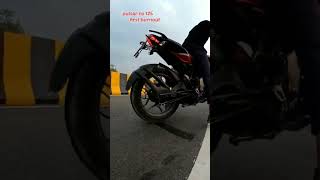 Pulsar Ns 125 1st Gear Challenge shorts youtube bajaj newmodel2022