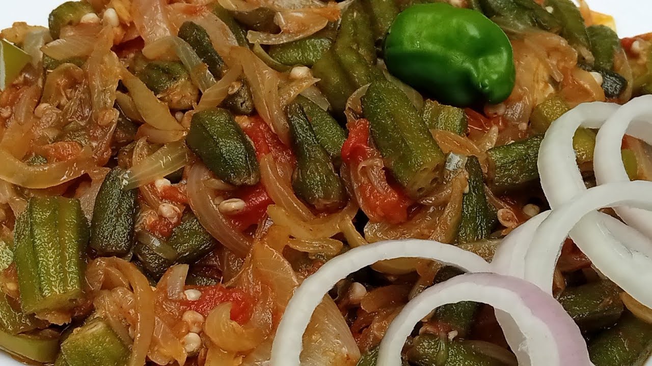 How to cook Bhindi Masala ki sabzi in 2022 Okra lady finger Pakistani style by Samina Foods