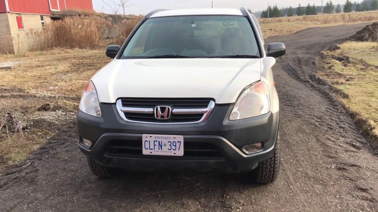 2003 Honda CR-V RD5 24,700km - YouTube