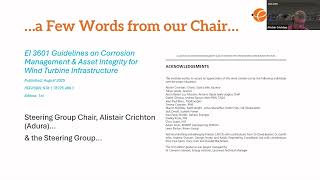 Guidelines on corrosion management and asset integrity for offshore wind turbine infrastructure