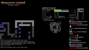 Dungeon Crawl Stone Soup 0.20 Tournament - Deep Dwarf Fighter of Makhleb Speedrun - Part 1