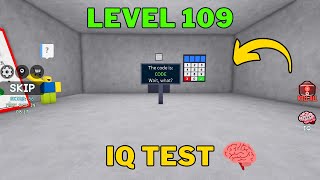How To Solve Roblox IQ Test Level 109 | IQ Test 🧠 Guide