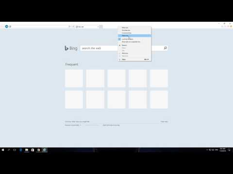 How to Enable Status Bar in Internet Explorer 11