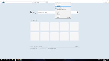 How to Enable Status Bar in Internet Explorer 11