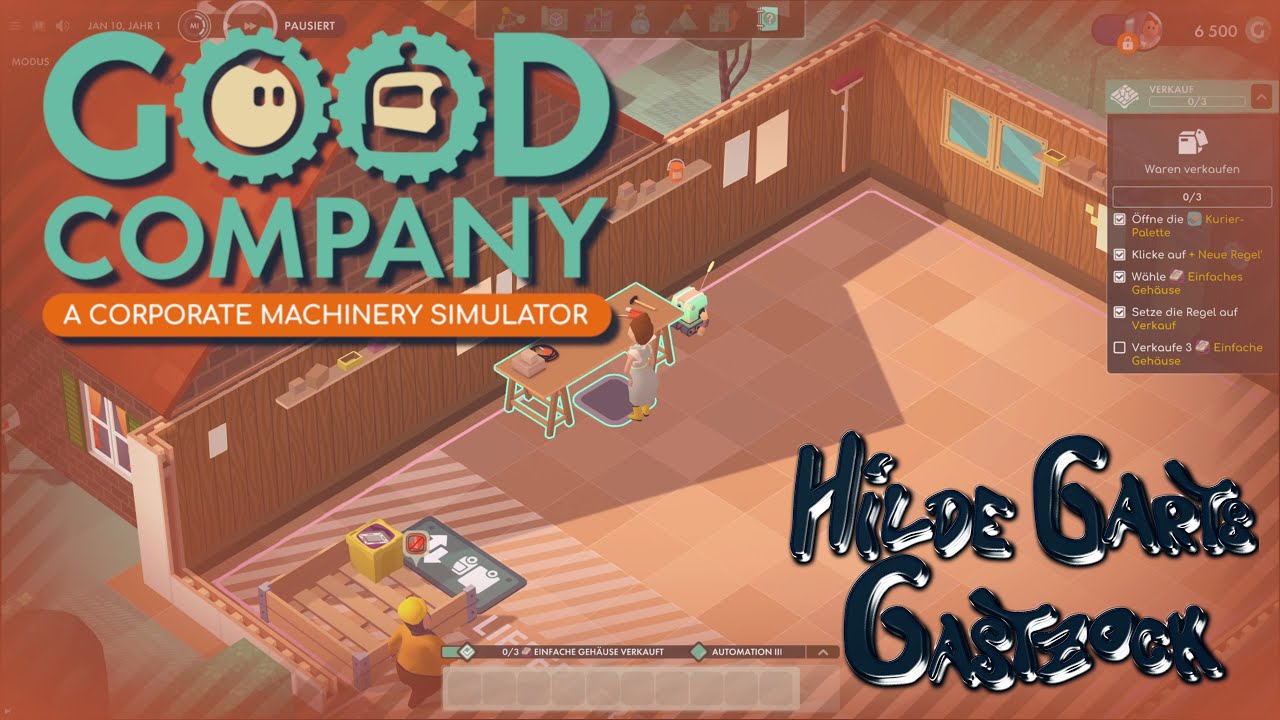 #1 Heimkehr (Tutorial) - Good Company - let's play - german/deutsch - Hilde Garts Gastzock (HGGZ)