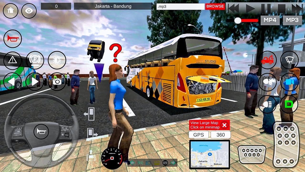 IDBS Bus Simulator 7 Fun Ride! 🤪😆 Bus Game Android gameplay YouTube