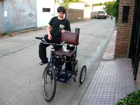 tricicleta con motor