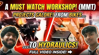 Aj hui MMT ki workshop ✨ || crazy crazy gadgets lage the !!