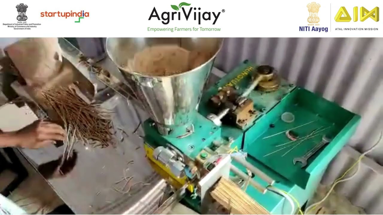 AgriVijay: Solar Agarbatti Making Machine