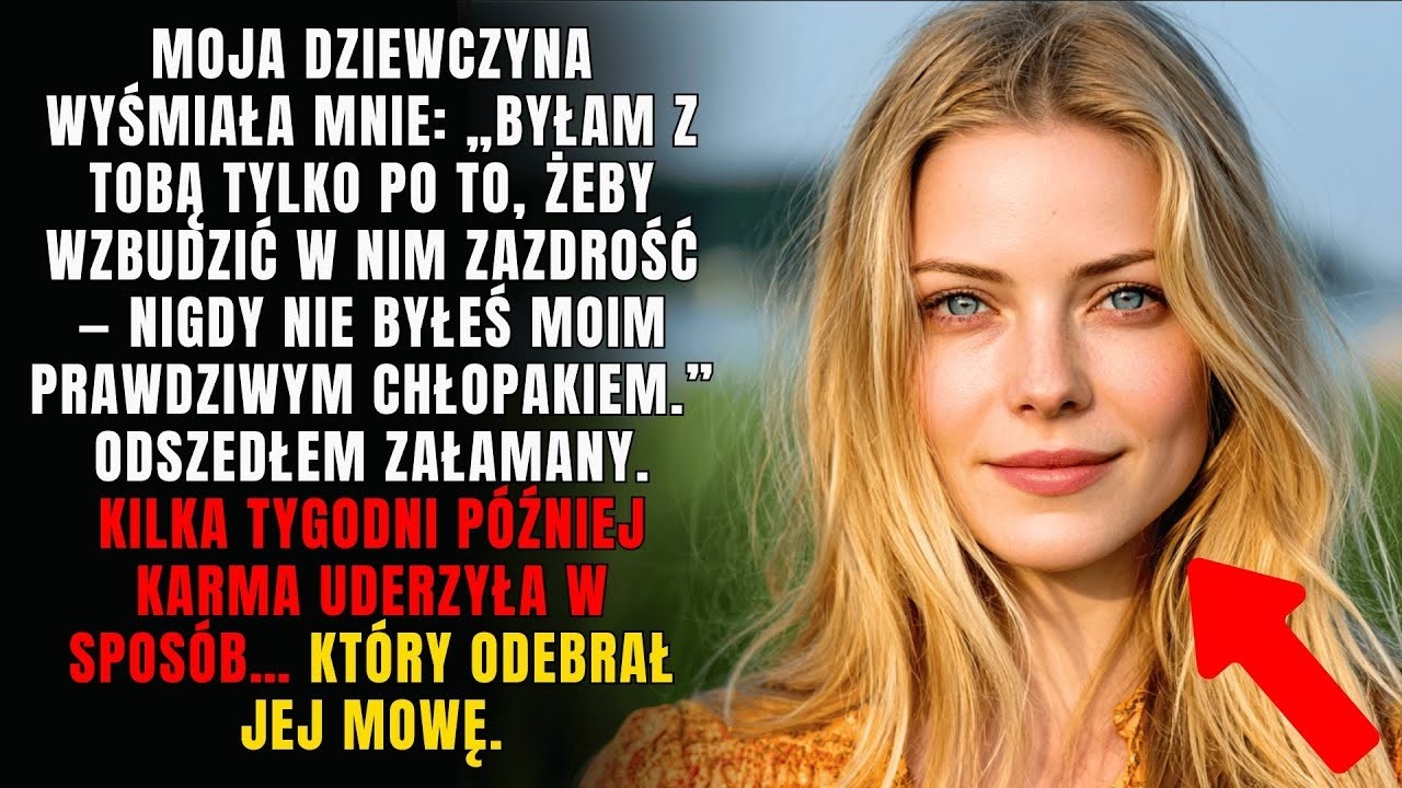 Dowiedziałem się, że moja dziewczyna użyła mnie tylko po to, by wzbudzić zazdrość w innym