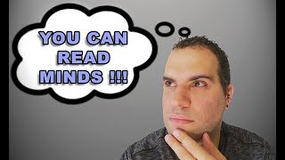 LEARN a SIMPLE way to read anyone's mind! Tutorial by SpideyHypnosis