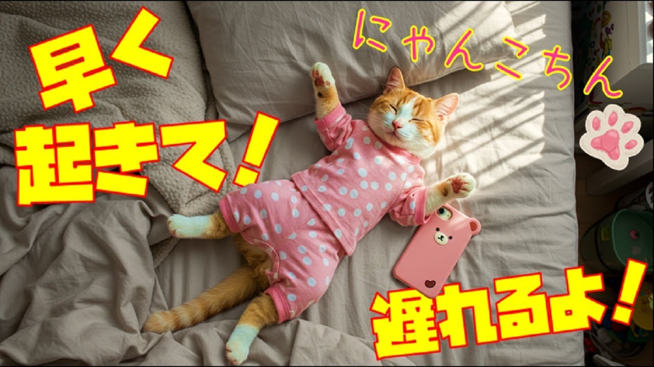 AI猫にゃんこちんが大慌て！その理由とは・・・ - YouTube