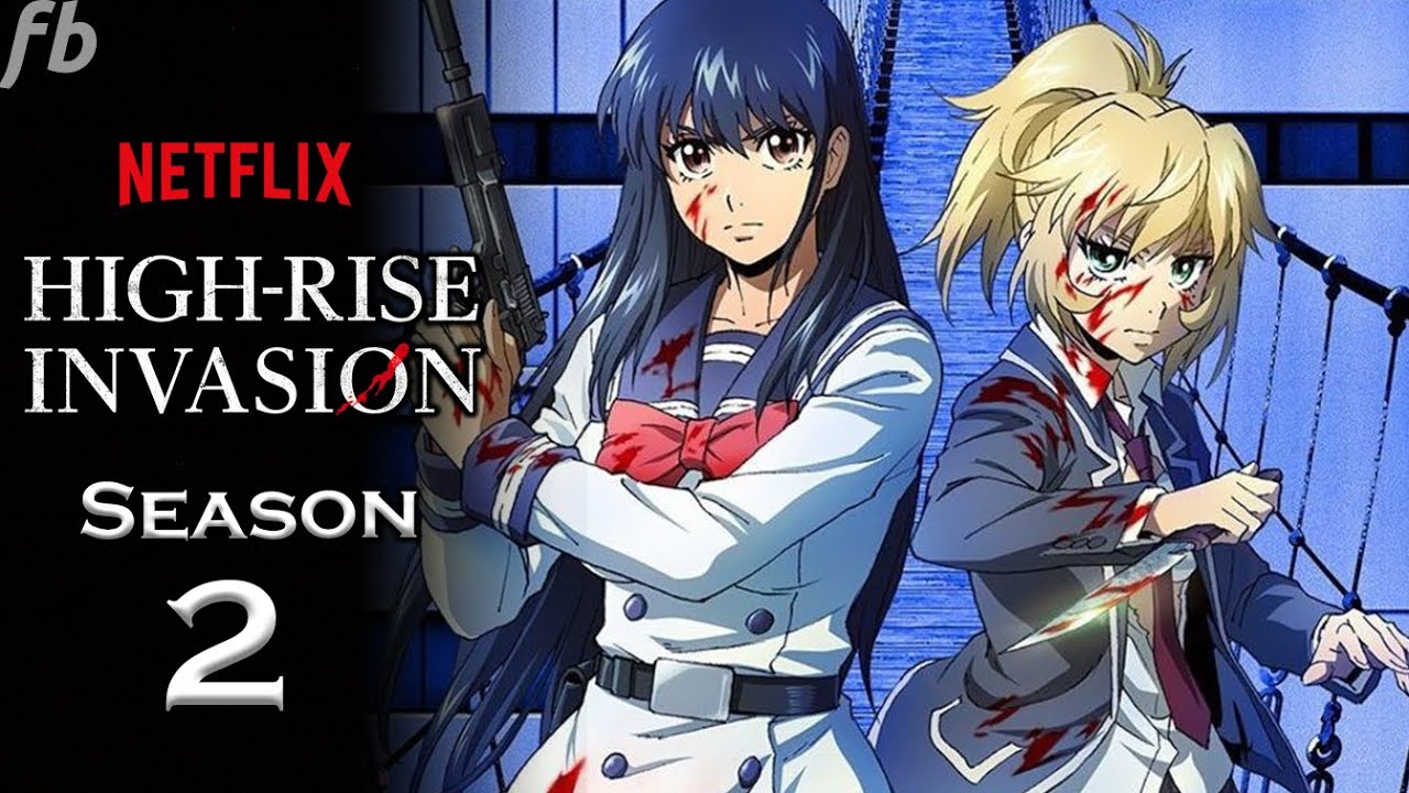 Art Tenkuu Shinpan Highrise Invasion gets anime by Netflix  rmanga