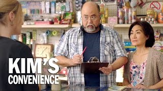 Name in red, means yous a dead | Kim's Convenience