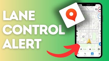 How to  turn on lane control alert on Yandex Maps?