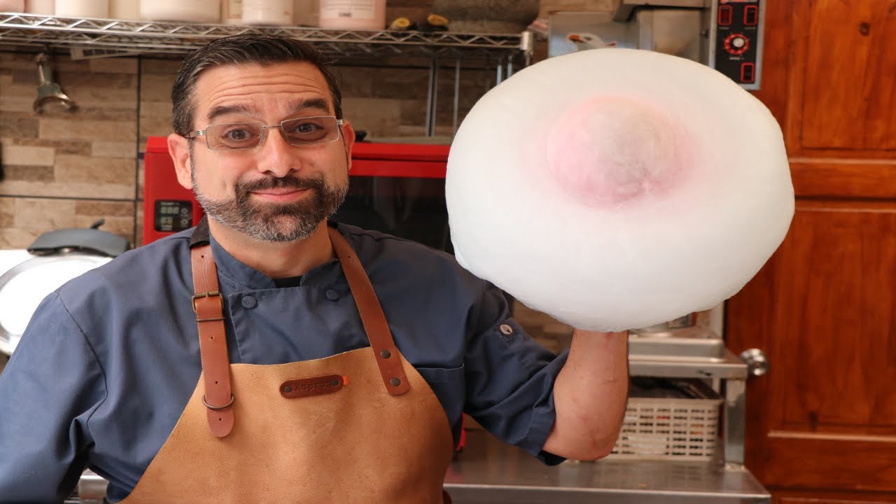 A first look at the Vevor Cotton Candy Machine.