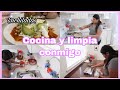 *COCINA Y LIMPIA CONMIGO // RECETA DE ENCHILADAS // LIMPIEZA DE LA COCINA // LIMPIEZA DE CASAS