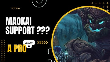 Maokai Support is the BEST Champion to Carry Your BOT-LANE