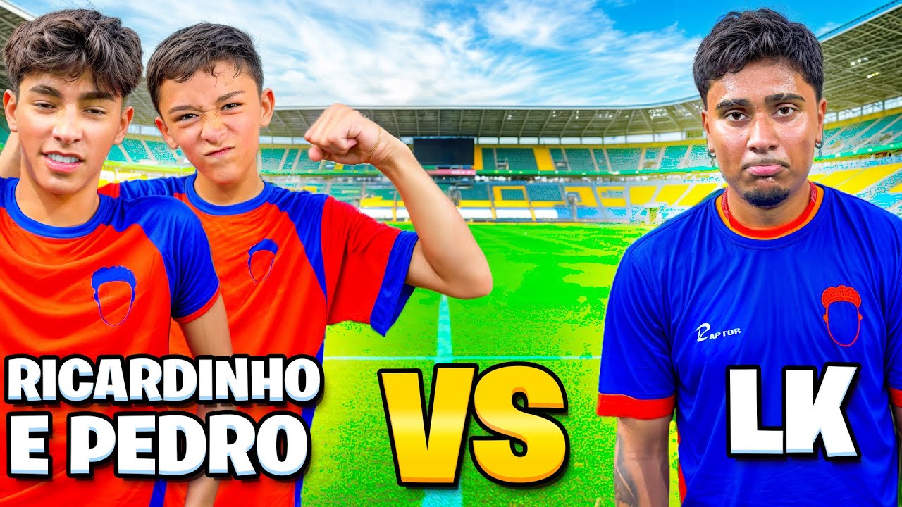 RICARDINHO ME DESAFIOU PRO X2! ELE JOGA MUITO *rei do x1 kids*