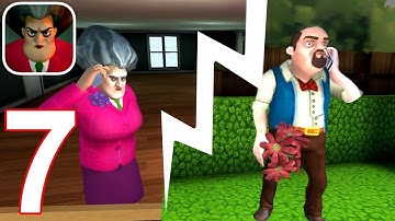 Scary Teacher 3D - Gameplay Walkthrough Part 7 Miss T Is A Zombie Mod New Levels (Android, iOS)