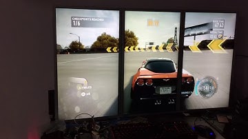 Triple screen setup, Need for Speed: The Run
