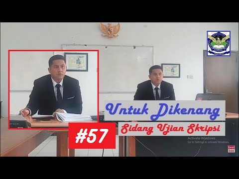 Sidang Ujian Skripsi #57 