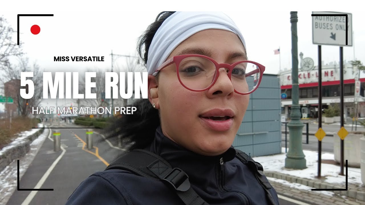 RUN 5 MILES WITH ME : HALF MARATHON PREP (12 WEEKS OUT) - YouTube