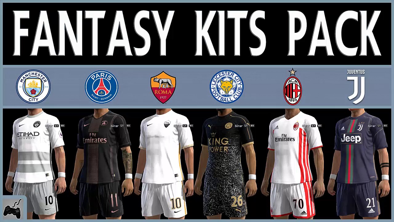 Pes2013 Fantasy Kits Pack Liga Master Youtube