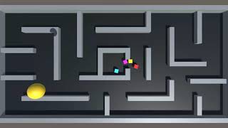 Pac Man 3D Test Game Matt Almeida PACMAN CLONE EAT GHOSTS FOREVER ELEMENTS BROWSER ONLINE MICROSOFT