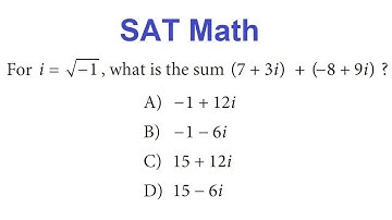 Complex Numbers