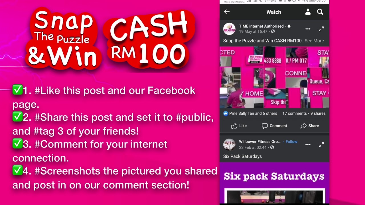 Snap And Win CASH it So easy TIME YouTube