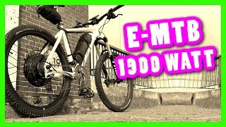 1500W 48V Umbau DIY E Bike Marin Rocky Ridge 56 km h E MTB 1,5KW Motor 35A Controller KT-LCD3