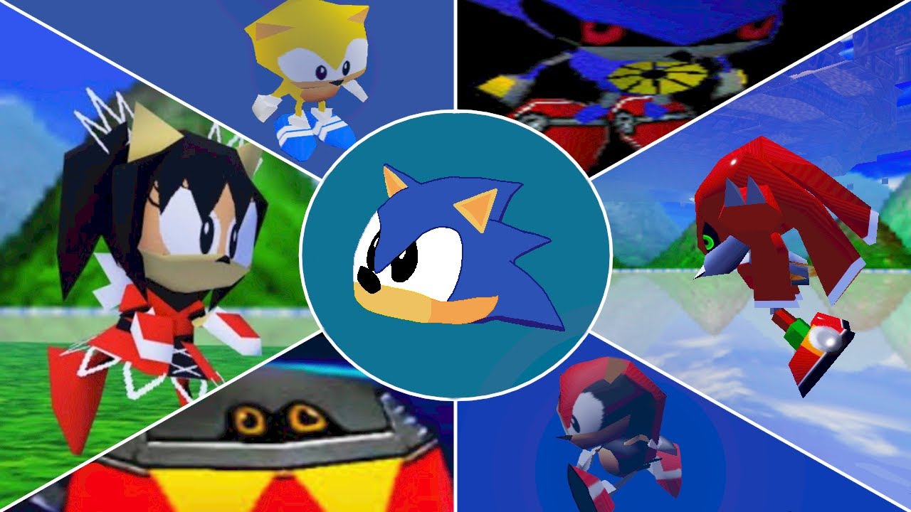 [Outdated] Sonic R-echarged (All bosses + All sonic coins with sonic ...