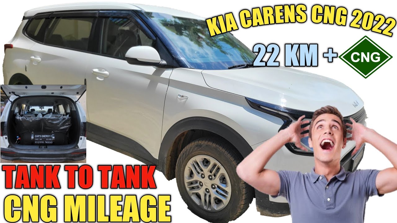 KIA CARENS CNG MILEAGE / MILEAGE / TANK TO TANK MILEAGE / KIA CARENS CNG / SHOCKING MILEAGE