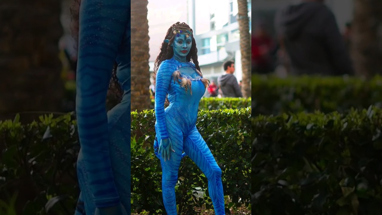 @IMDARKPHOENIX as #Neytiri#Avatar #Cosplay #AvatarCosplay #NeytiriCosplay #WonderCon