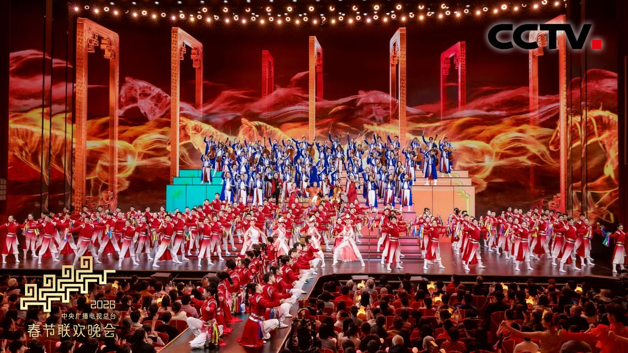 开场就是马马马！众星云集《马上有奇迹》 新年祝福速来查收！「2026央视春晚」| CCTV春晚