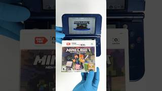 Minecraft Nintendo 3DS Edition #gaming #nintendo #minecraft #unboxing #retro
