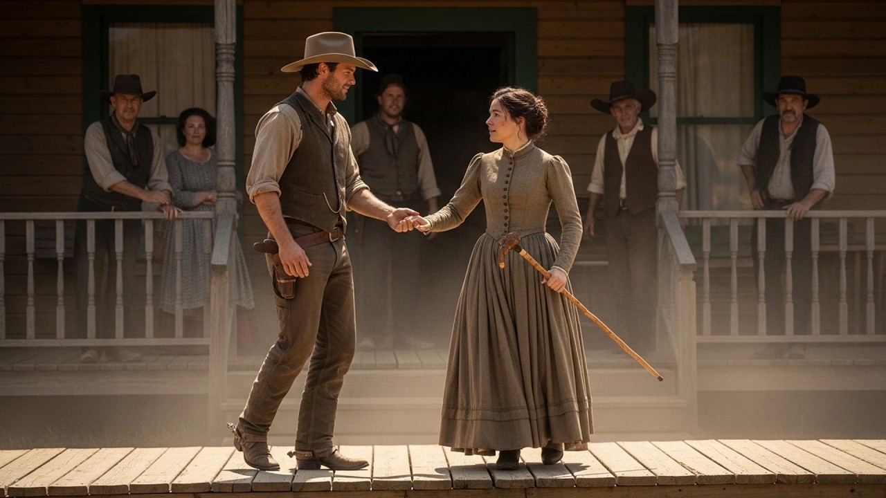 She Was Mocked For Her Limp And Cane, The Cowboy Danced With Her And Called Her Graceful Always