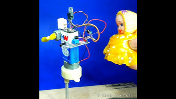 automatic sensor hw battery dc motor fan project / school scince projects