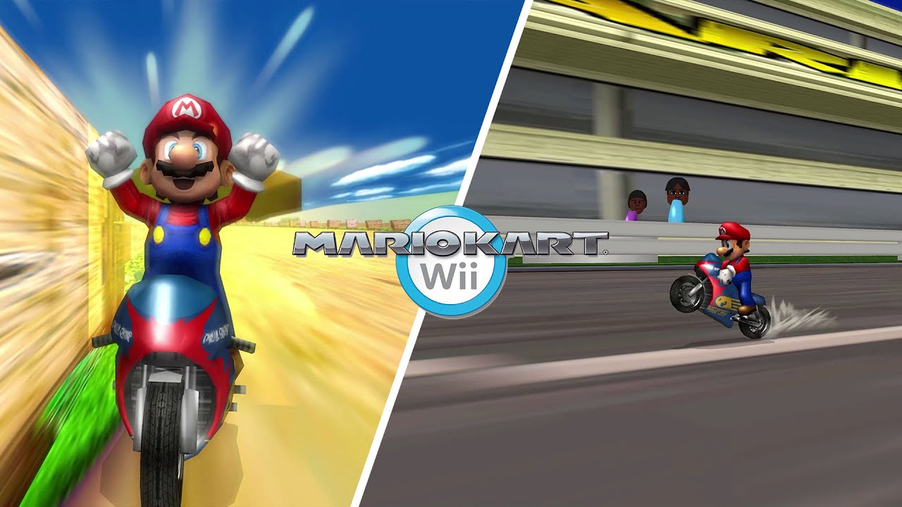 MARIO KART WII but with a 10x BIGGER Z-Axis | Hack
