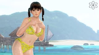 DOAX3 Scarlet - Leifang Hyacinth Special: full relaxation gravures, pole dance & more