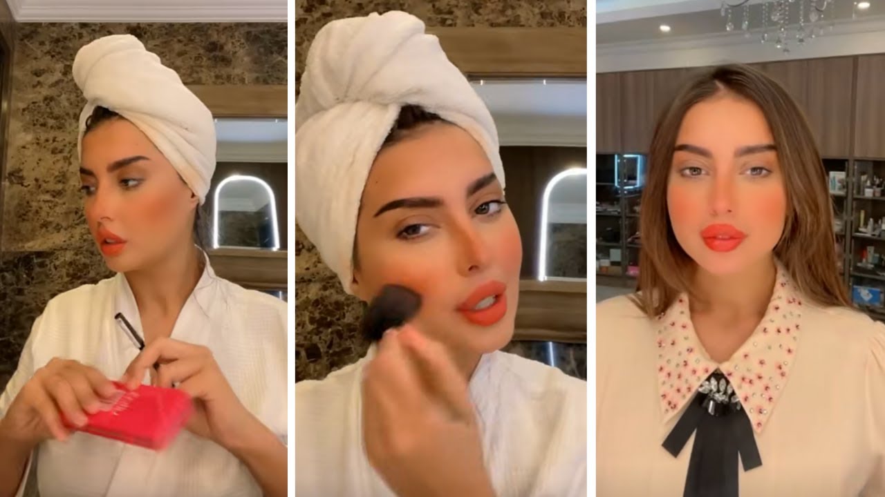 | لوك خفيف صيفي + تينت الشفايف | سناب الدانه المودل