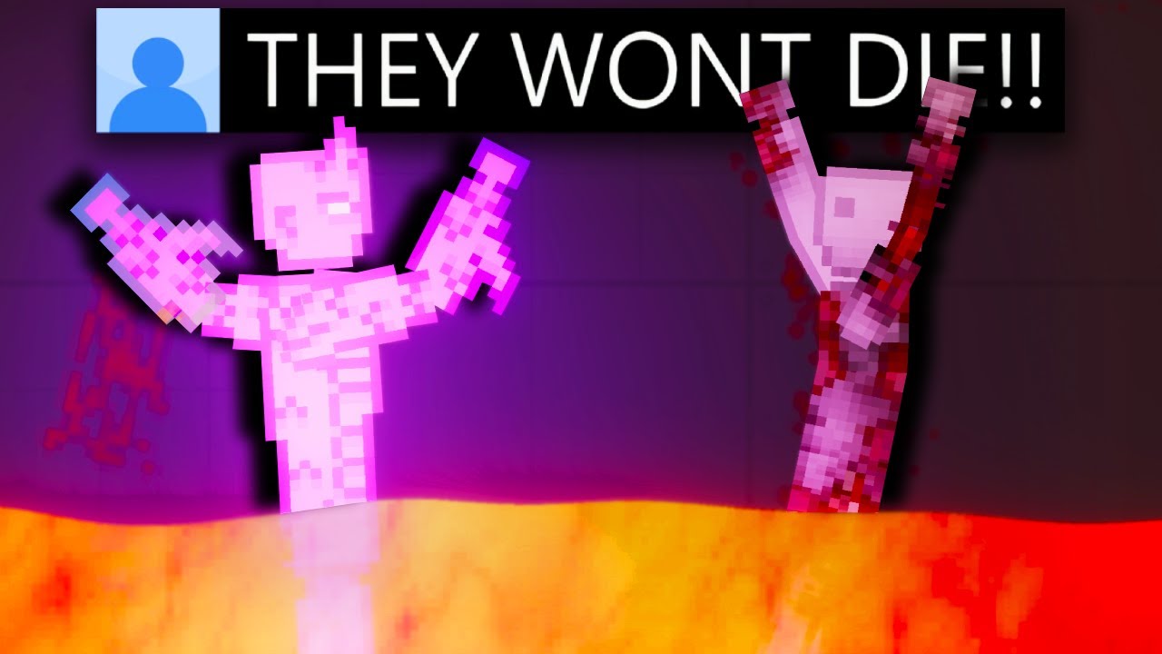 Can You Kill People Playground's STRONGEST Entities? (Movie)