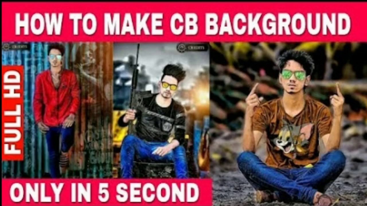 How to make a cb background ||in 5 seconds ||edit like  cb background in 5 seconds