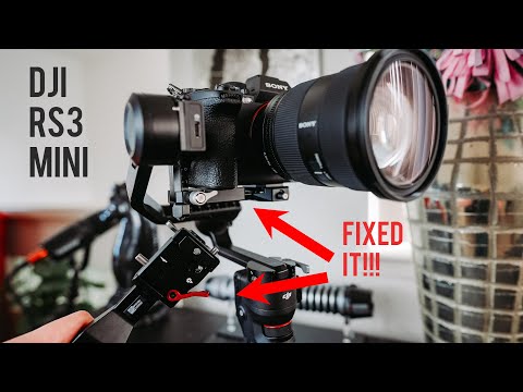 DJI RS3 Mini Review - I made it EVEN BETTER | Quick Detach Plate UPGRADE!