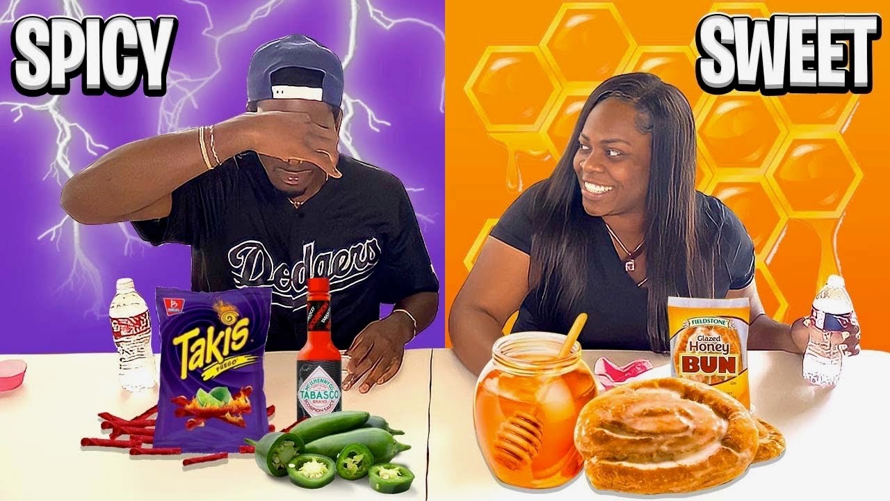 SWEET VS SPICY FOOD CHALLENGE 🌶️ YouTube