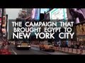 EGYPT IN NYC BILLBOARDS